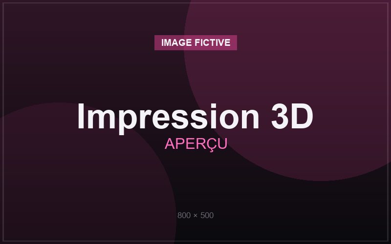 Impression 3D à la demande — votre fichier STL