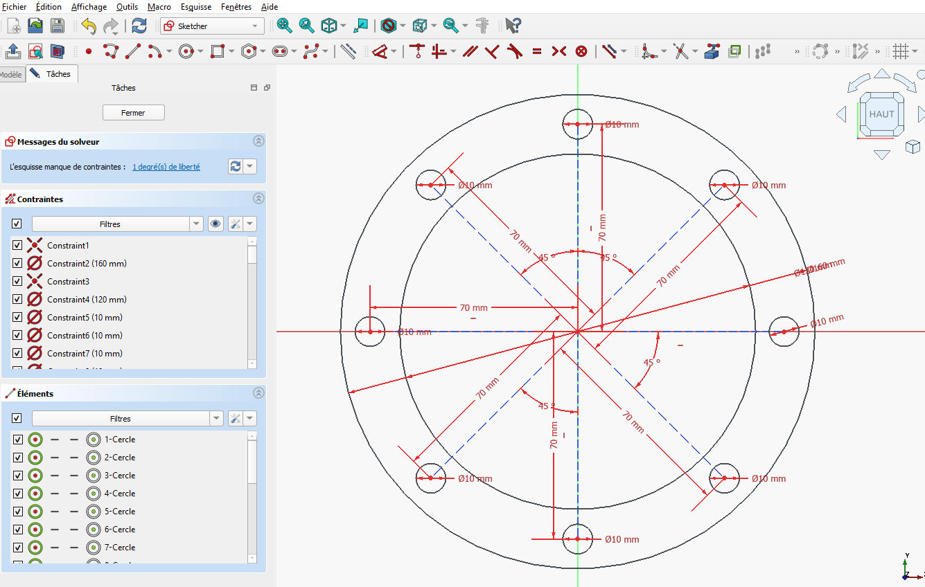 Prototypage de pièce 3D avec FreeCAD