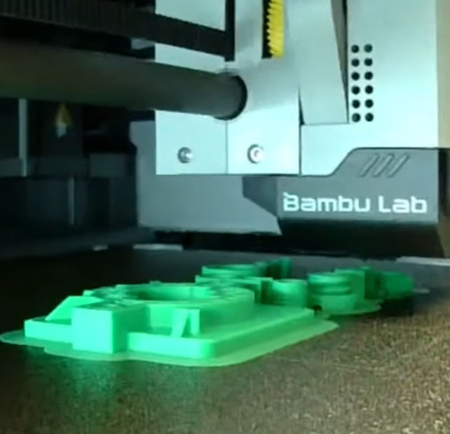 Impression d'une pièce en 3D